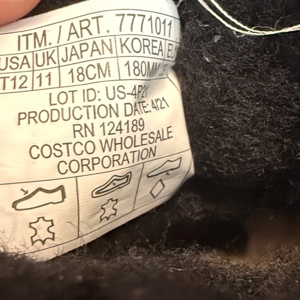 12T Suede and wool Fur-Lined Boots - Picture 6 of 9